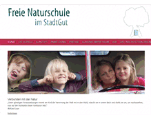 Tablet Screenshot of freie-naturschule-pankow.de